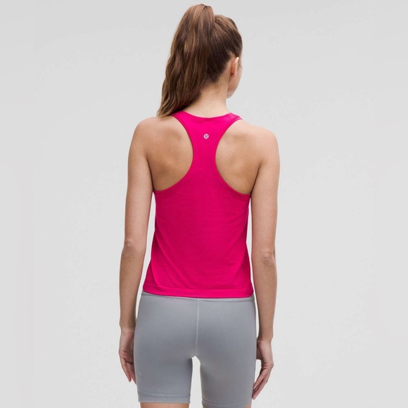 Lululemon SwiftlyTech Racerback Tank Top 2.0 Waist Length Passionate Size 4 - Picture 2 of 6
